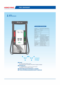 L Series Fuel Dispenser